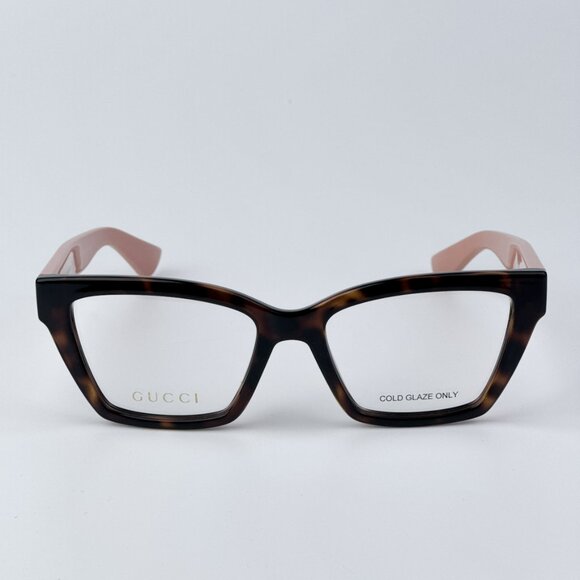 Gucci Women Havana Pink Cat Eye BRAND NEW Eyeglasses GG1715O 005 - Picture 4 of 9